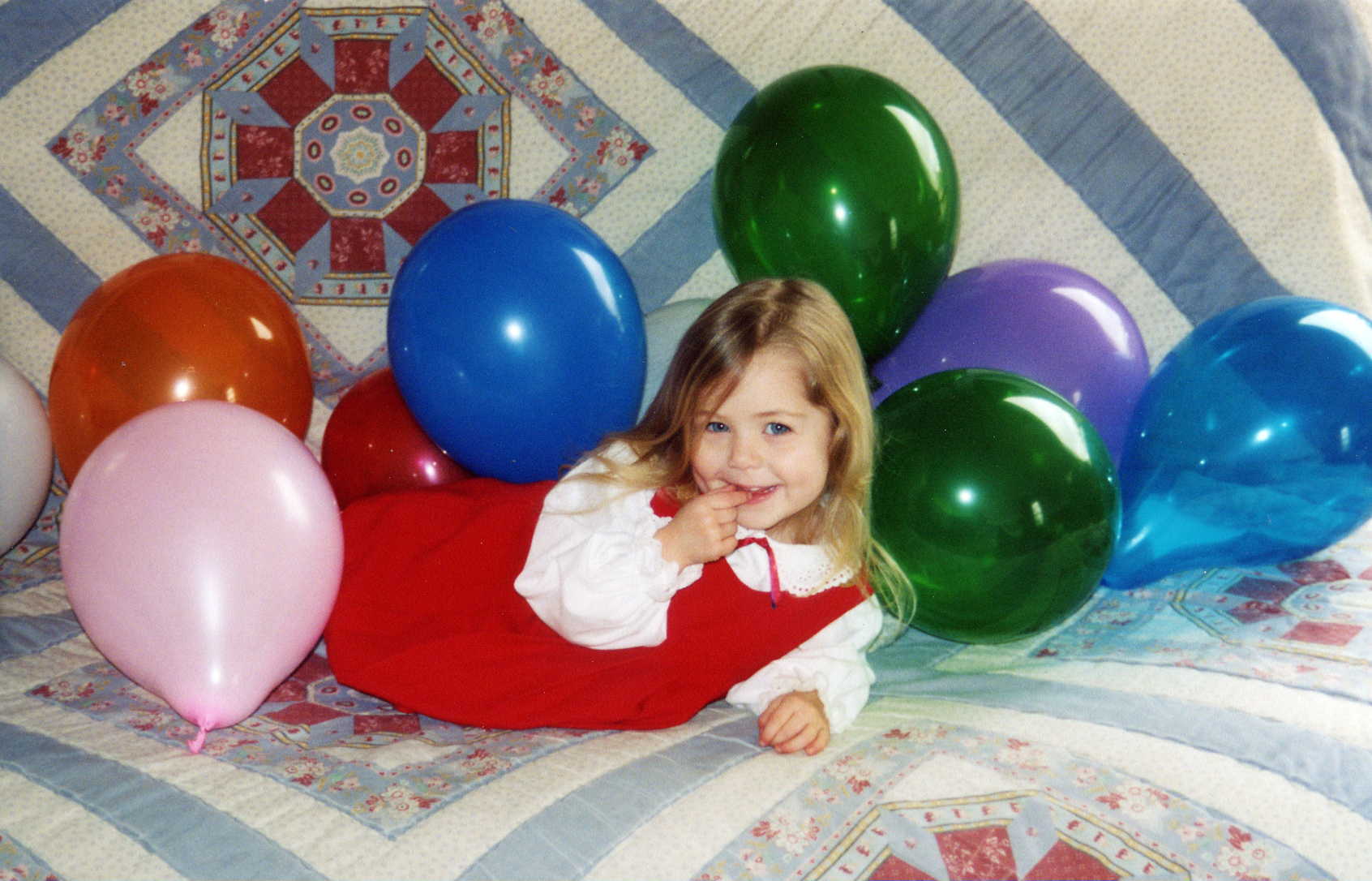 Jess In Balloons
